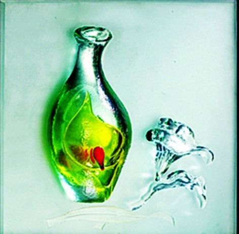 Építészeti üveg Művészi üvegmozaik BJ030